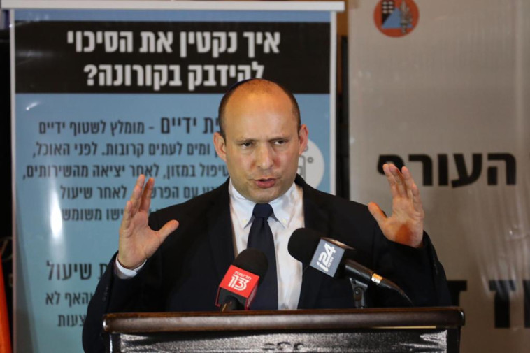 נפתלי בנט בדן פנורמה בימיו כשר הביטחון