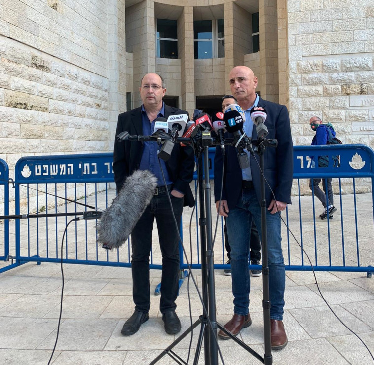 חברי הכנסת עופר שלח ואבי ניסנקורן