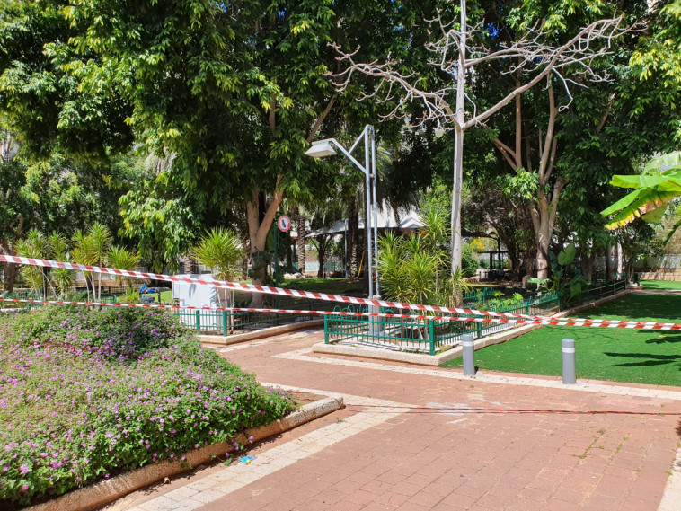 הקורונה: פארק סגור לתנועה בראשל״צ