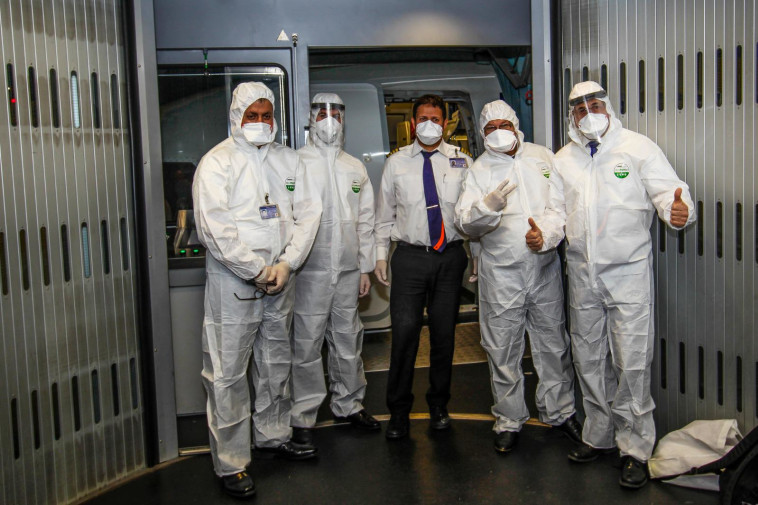 חילוץ הישראלים מרומא בשל התפשטות נגיף הקורונה