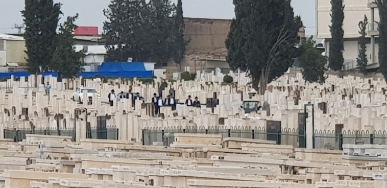 הלוויתה של הרבנית עליזה פרידמן ז''ל