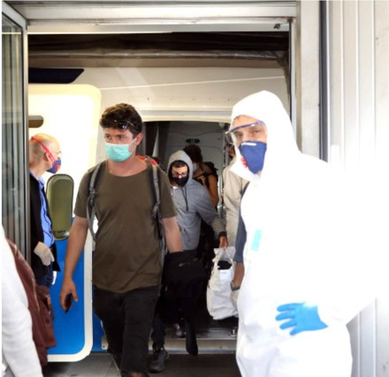 הישראלים שחולצו מאוסטרליה וניו זילנד בנתב''ג