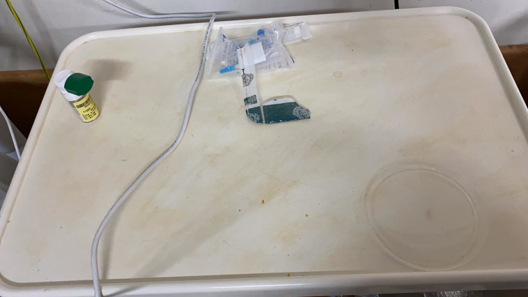 מחלקת הקורונה בבית חולים השרון