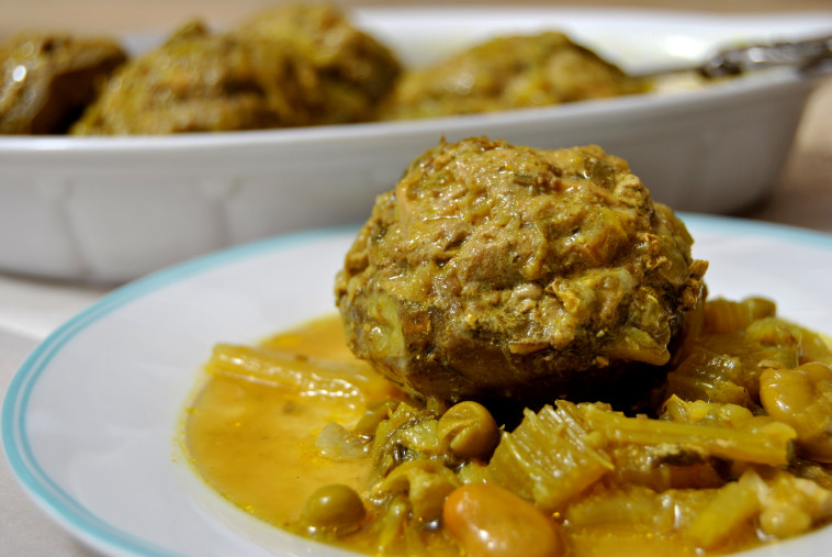 תחתיות ארטישוק ממולאות