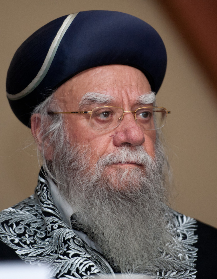Rabbi Eliyahu Bakshi Doron Zel (Photo: Flash 90)