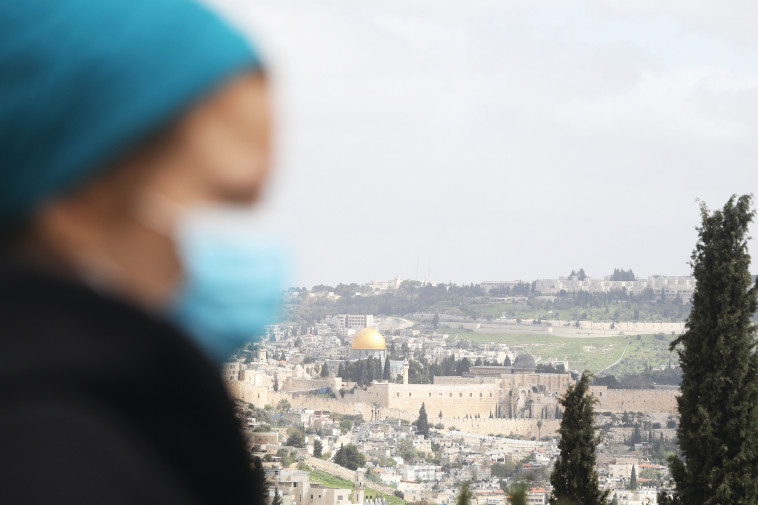 ארמון הנציב לכיוון הר הבית