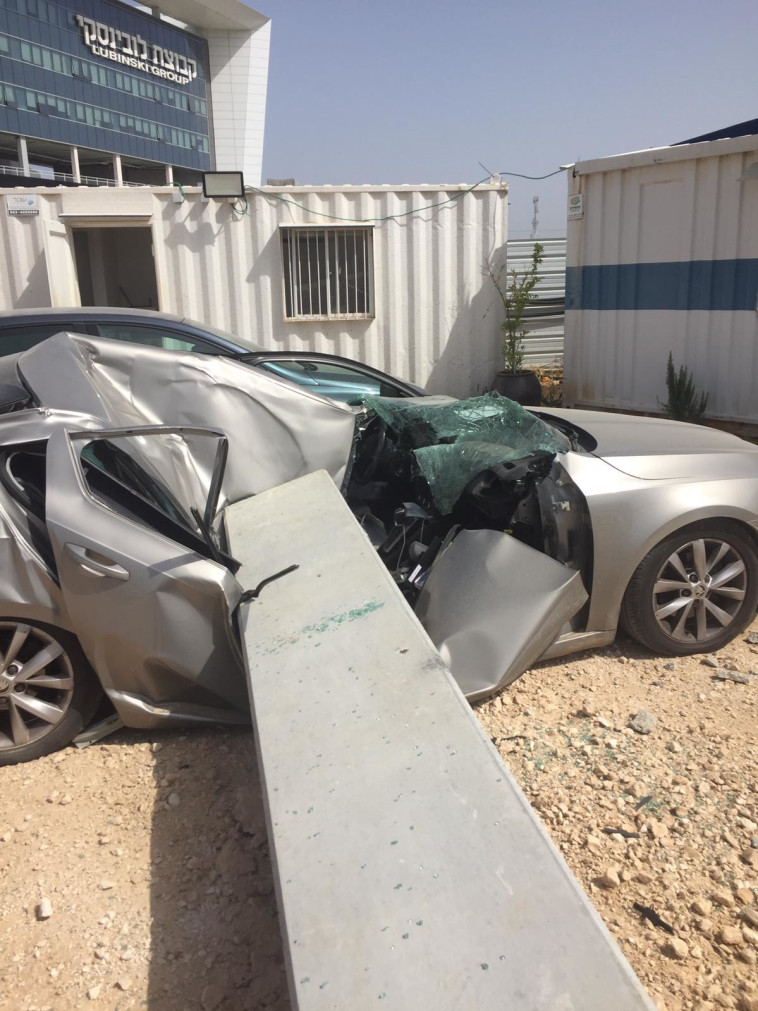 אירוע נפילת המנוף בראשון לציון