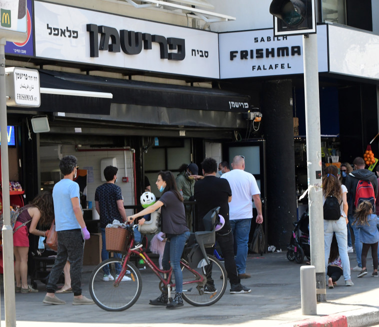 קורונה בישראל- פתיחת חנויות בתל אביב