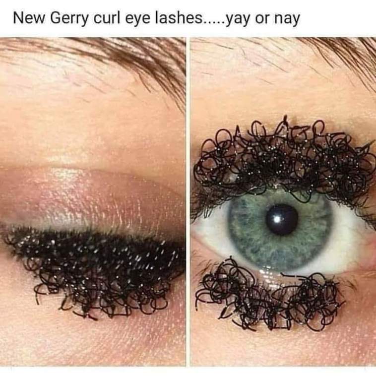 ריסים מתולתלים