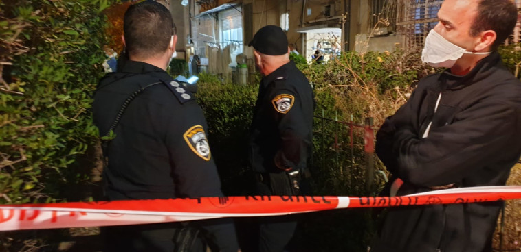 זירת הרצח בחולון 