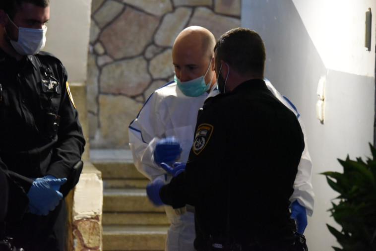 זירת הרצח בחולון 