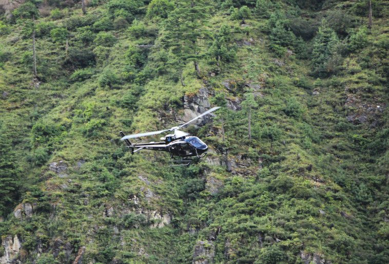 מסוק חילוץ בנפאל