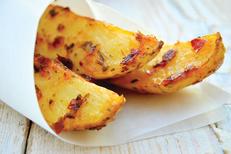 רבעי תפוחי אדמה פיקנטיים