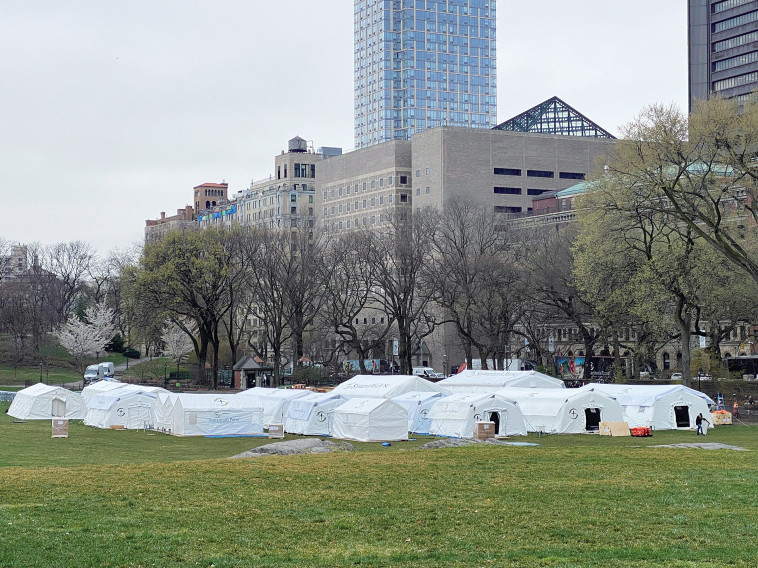 תולעת גדולה זללה את התפוח הגדול. ניו יורק בימי הקורונה