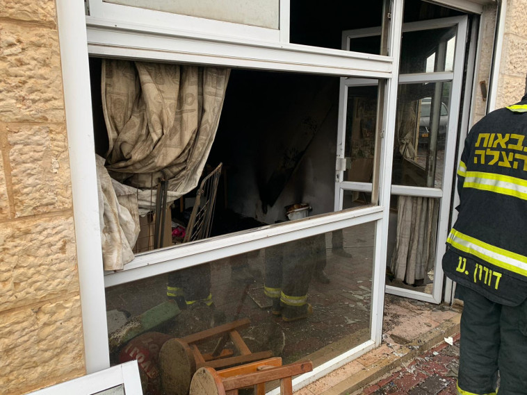 השריפה ברחוב היען בירושלים