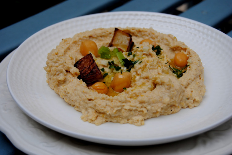 ממרח חומוס ביתי בתיבול פיקנטי