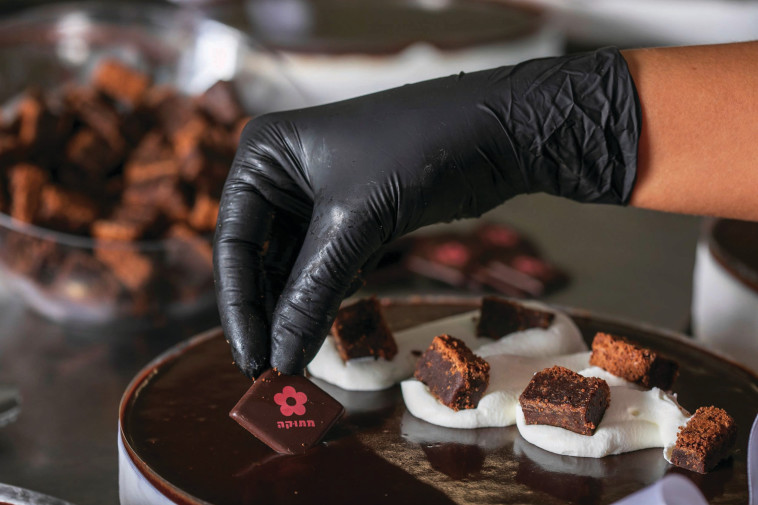 עוגת גבינה ושוקולד של ''מתוקה''