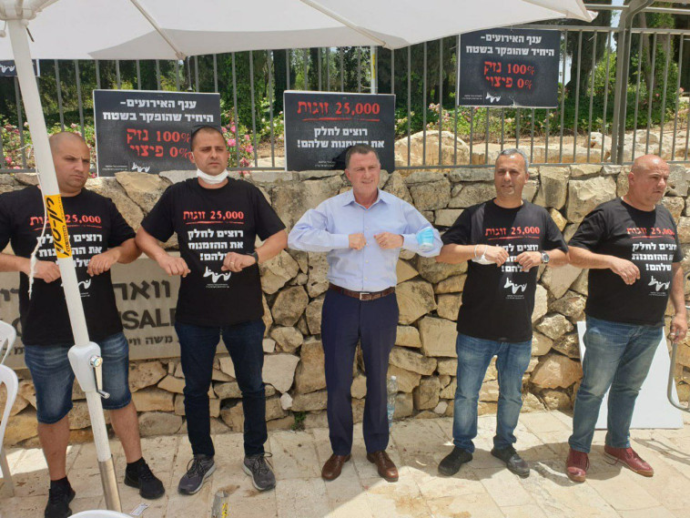 אדלשטיין במחאת העצמאים