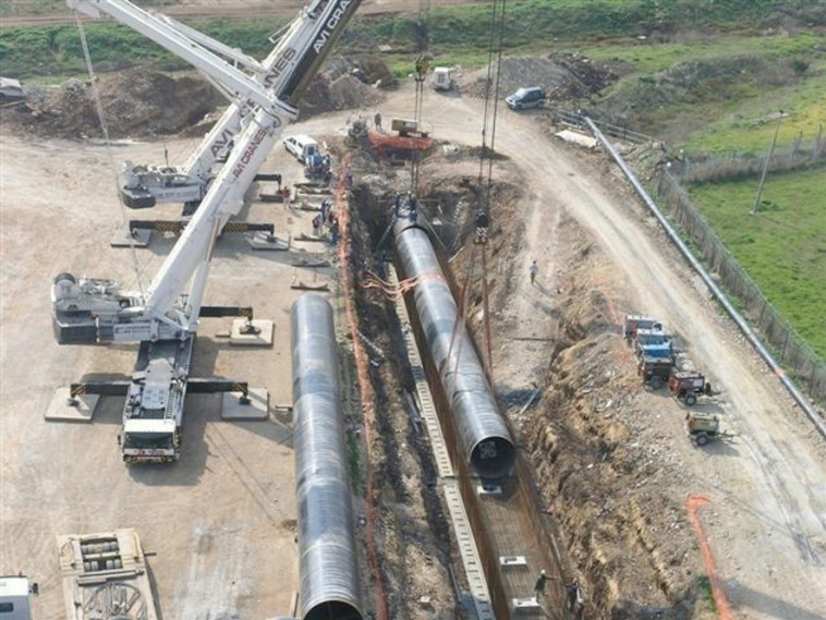 עבודות תשתית ב''מקורות''