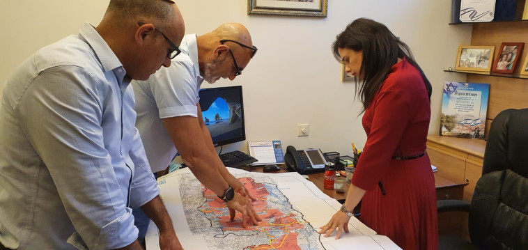 פגישת ראשי מועצת יש''ע עם איילת שקד בנושא הריבונות