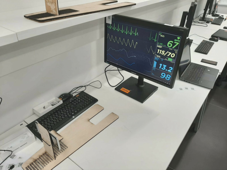 שידור מדדים לאחור. מפחית את החשש להדבקה