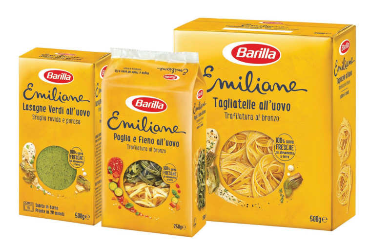 ברילה - סדרת מוצרי פסטה אמיליאנה