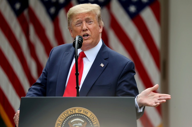 &quot;לא חושב שנזדקק לזה&quot;. דונלד טראמפ