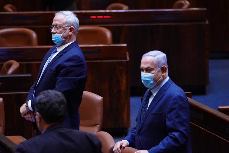 בנימין נתניהו, בני גנץ