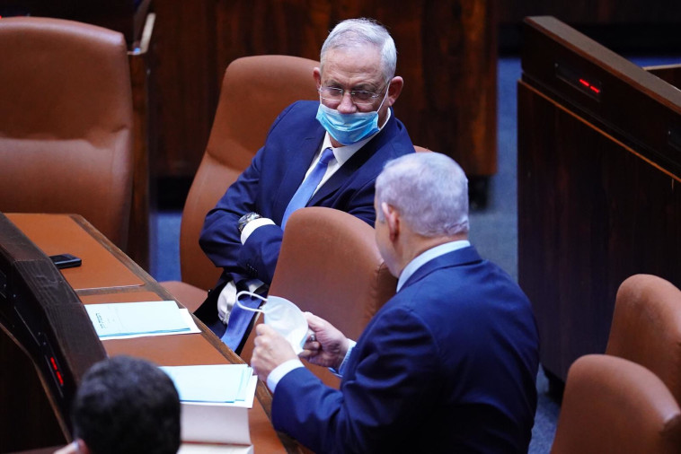 בנימין נתניהו, בני גנץ