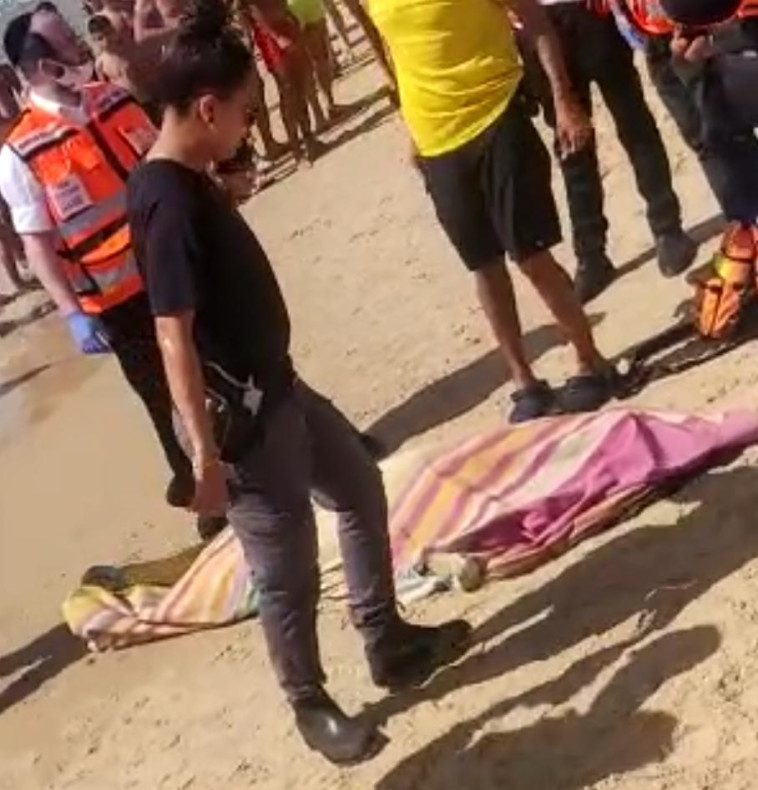 איתור גופה בחוף הים באשדוד