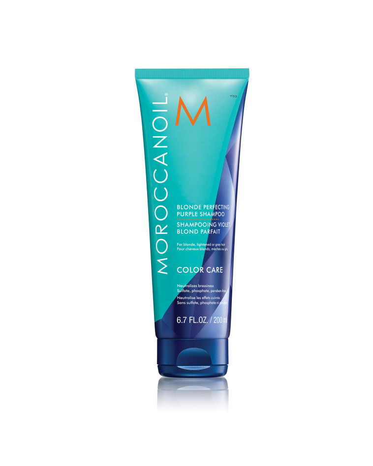  Blonde Perfecting Purple Shampoo מבית Moroccanoil 
