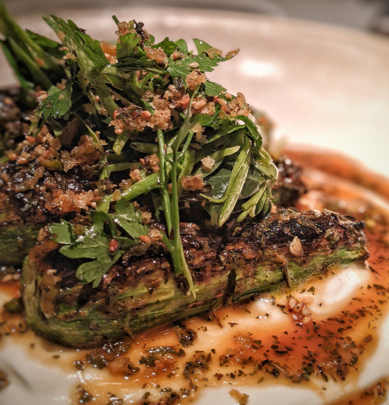 בייבי זוקיני על לבאנה מסעדת אריא