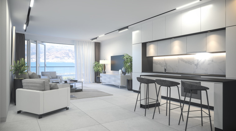 הדמיה של דירה בפרויקט ''השדרה אילת'' 