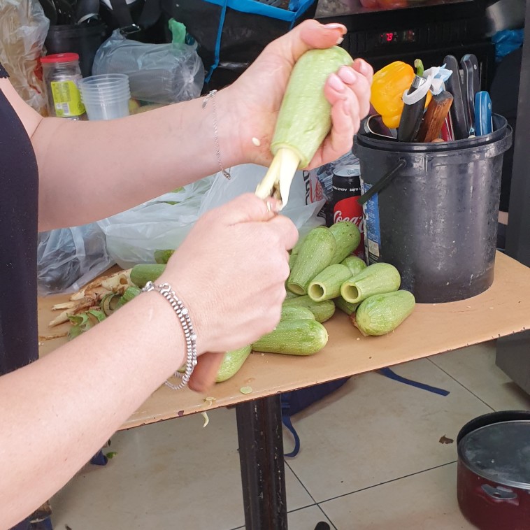 ואדי ניסנאס, מרוקנות הקישואים 