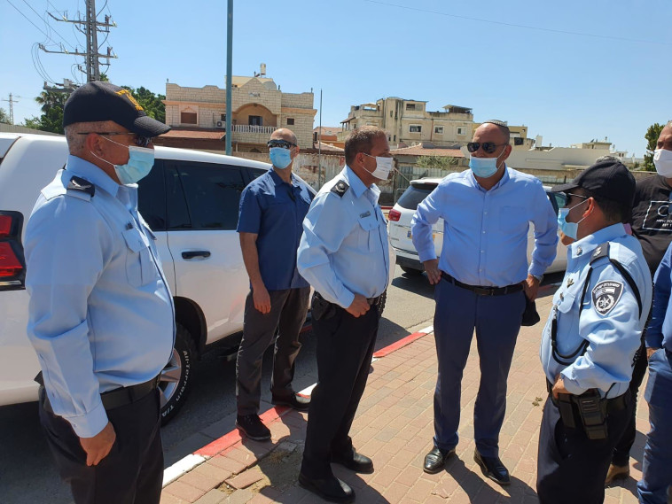 ממלא מקום המפכ''ל בסיור מיוחד