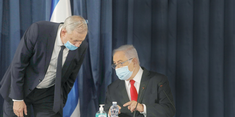 בנימין נתניהו, בני גנץ