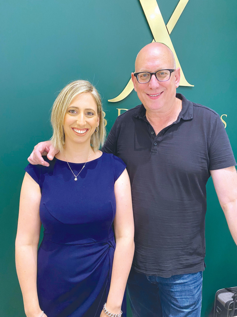 אבי כץ ובתו חגית כץ-שינובר