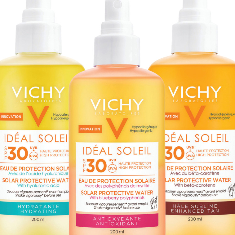 ספריי מים סולאריים של וישי