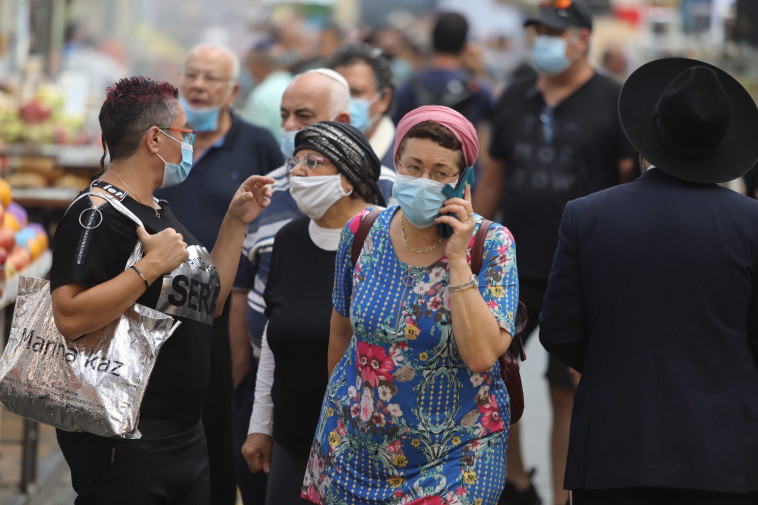 קורונה בישראל: שוק מחנה יהודה