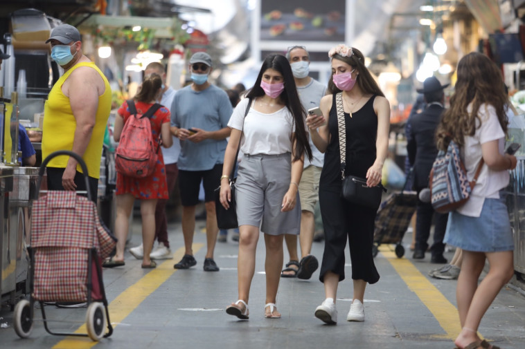 קורונה בישראל: שוק מחנה יהודה