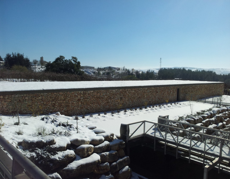 יקב הרי גליל בשלג 