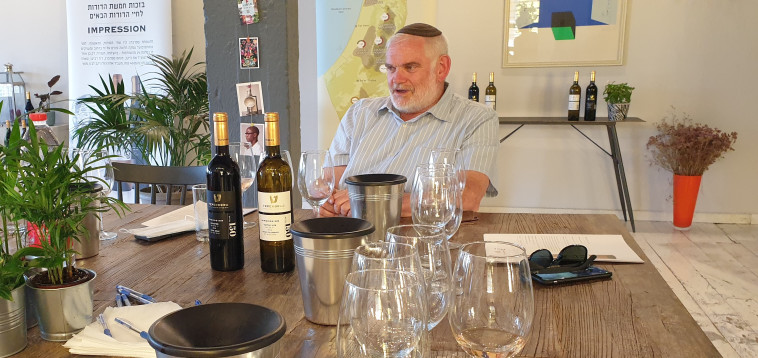 שיקי ראוכברגר, יינן יקב טפרברג, בהשקה החגיגית 