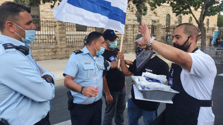 הפגנת המסעדנים