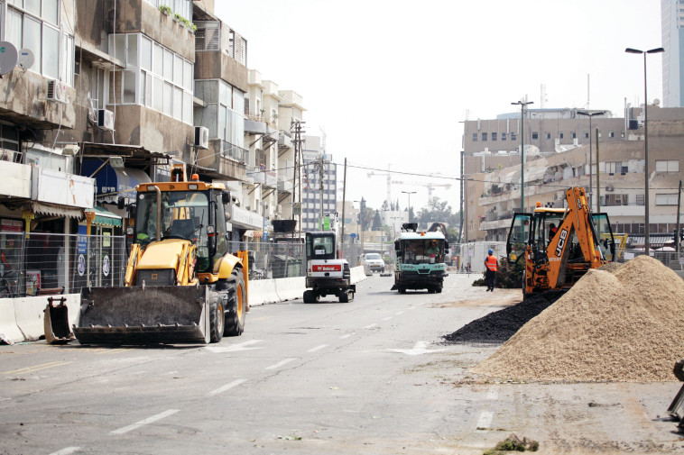 עבודות תשתית הרכבת הקלה