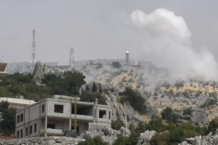 דיווחים על חילופי אש בגבול הצפון