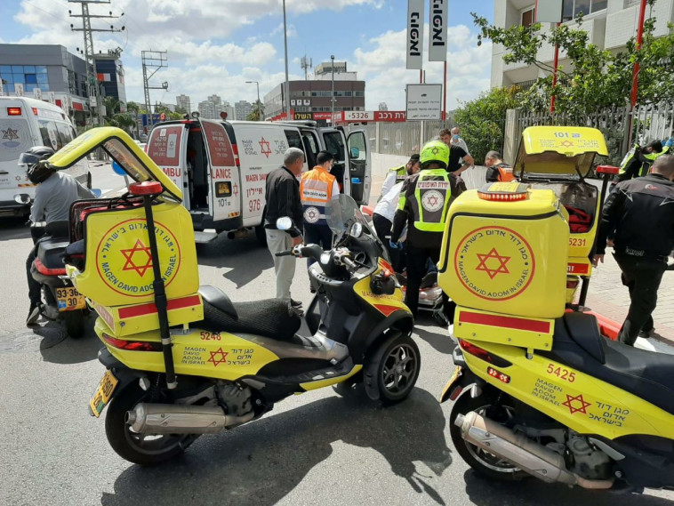 MDA ambulance (Photo: MDA operational documentation)
