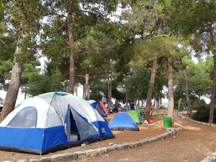 חניון לילה של רשות הטבע והגנים (צילום: בועז תמיר, רשות הטבע והגנים)