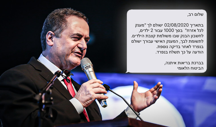 ישראל כץ והמענק לאזרח