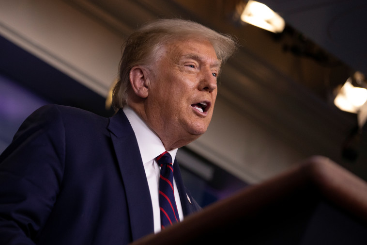 נשיא ארה''ב דונלד טראמפ 