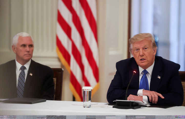 US President Donald Trump and his deputy Mike Pence (Photo: Reuters)